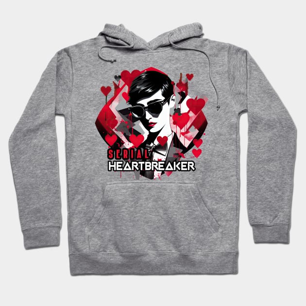 Serial Heartbreaker Hoodie by Oddities Outlet